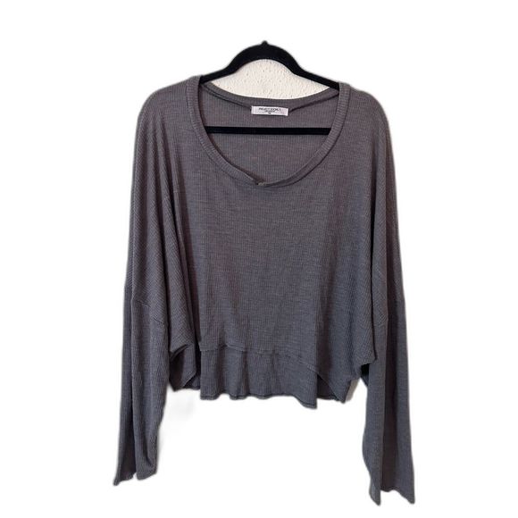 Project Social T Tops - Project Social T Thermal Cropped Long Sleeve